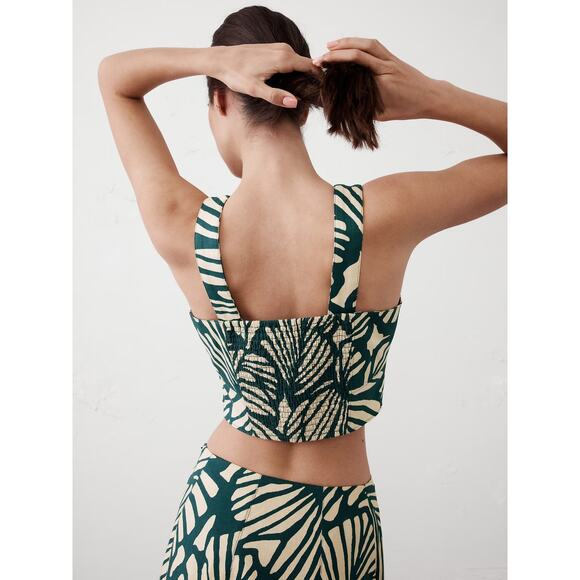 Banana Republic Linenblend Squareneck Bustier - 8 - Picture 4 of 4